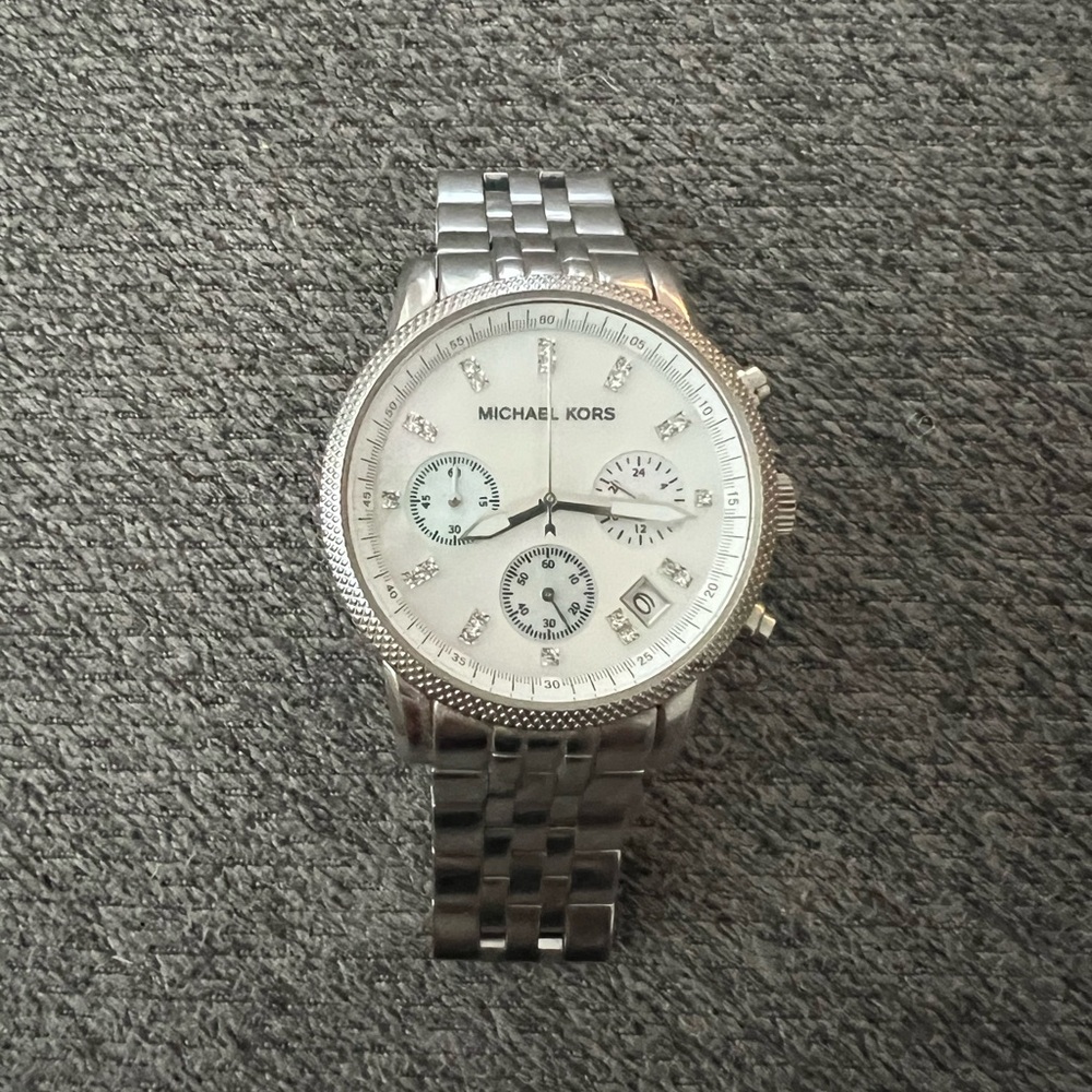 Michael Kors Stainless Steel Chronograph Watch